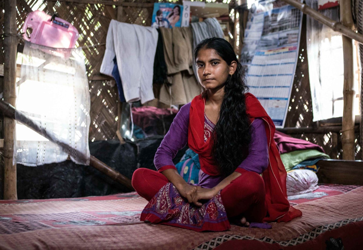 With the help of her local adolescent group, Shampa was able to convince her parents early marriage was a bad idea