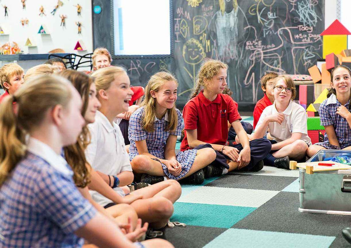 Students visit the Museum of Australian Democracy in the ACT, where human rights act already exists to protect children