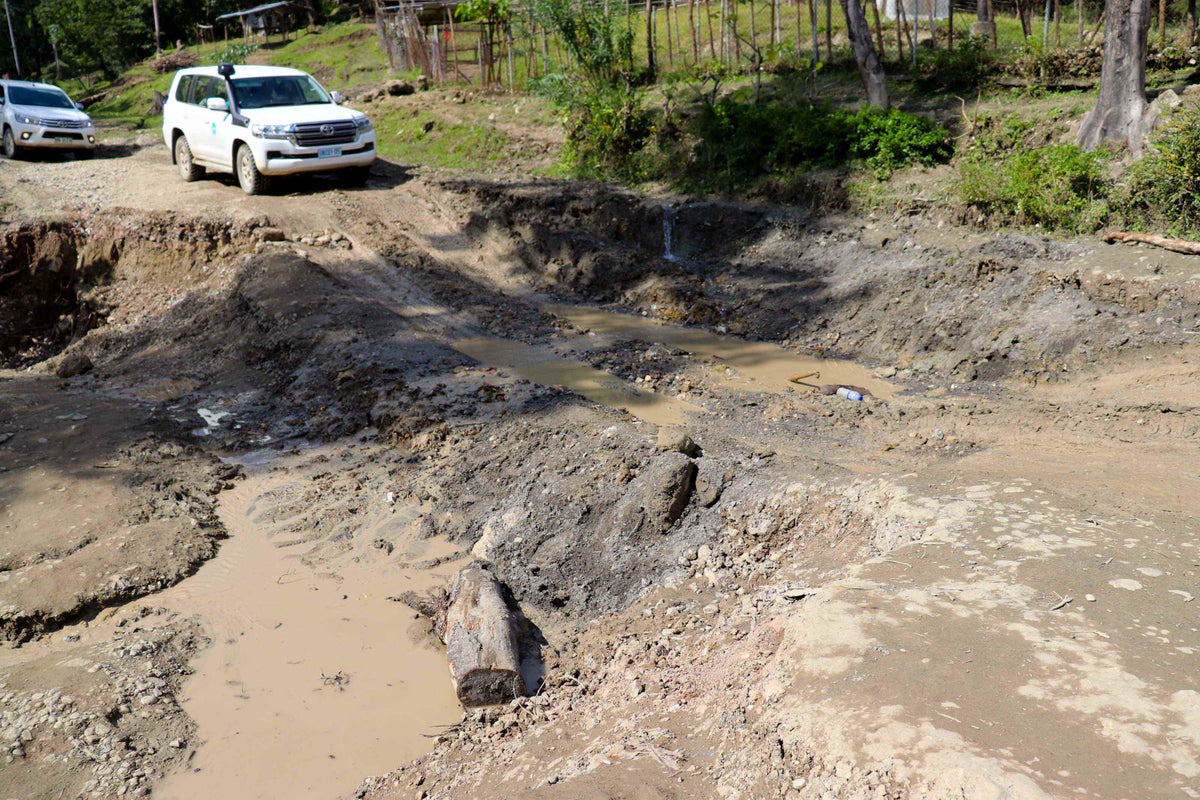 The roads in parts of Timor-Leste can prevent pregnant mothers and their newborns from reaching medical care in time.