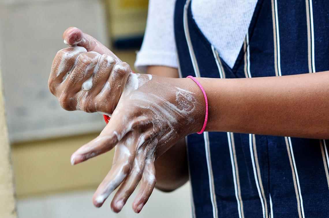 UNICEF teams noted that hygiene practices have improved in orphanages and that the temperatures of children and staff were being measured regularly.