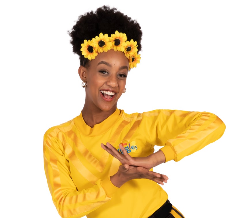 Tsehay Hawkins the Yellow Wiggle