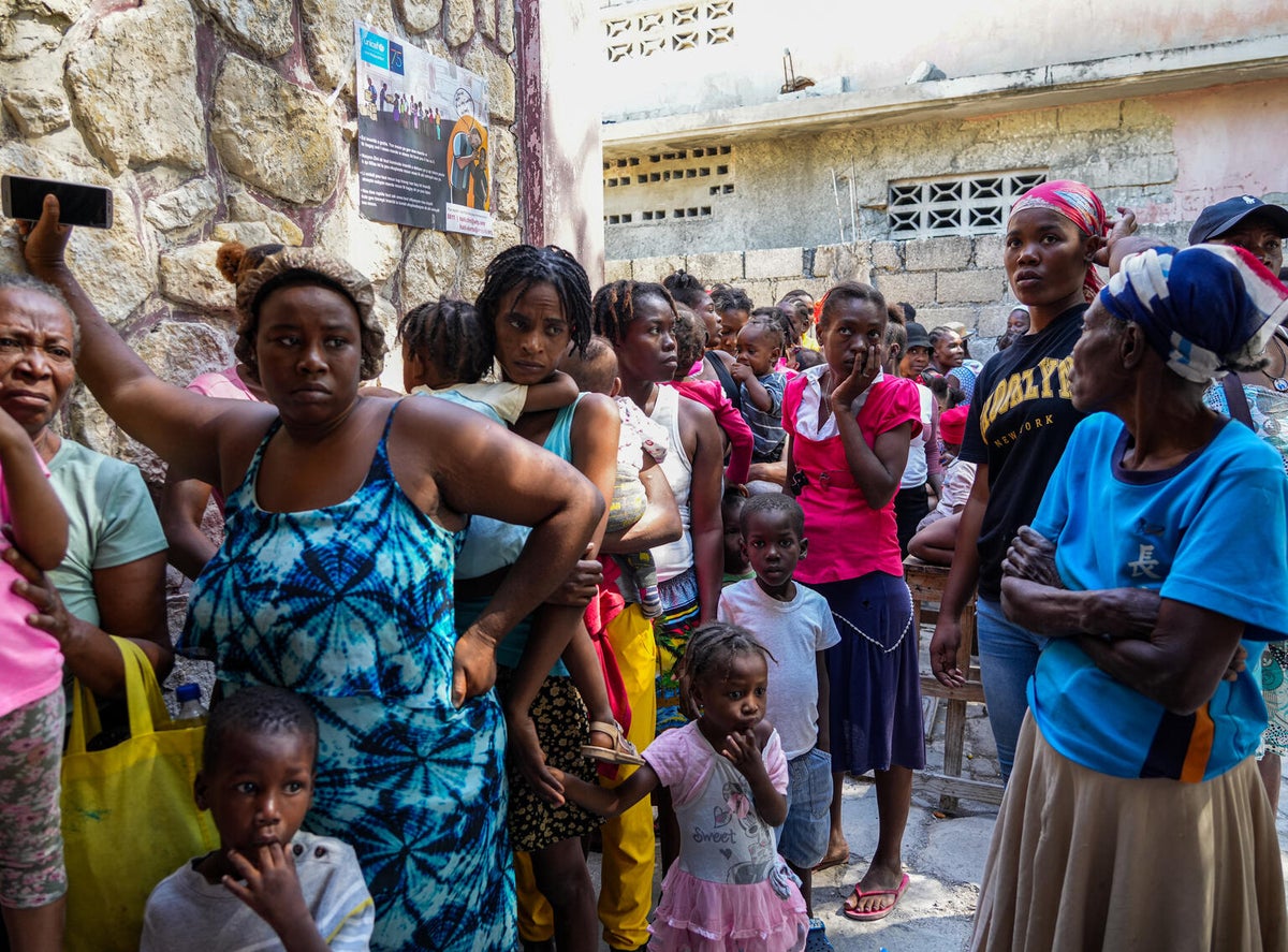 In Port-au-Prince, violence has led to the displacement of thousands of people, with most of them being women and children. 