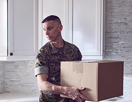 Servicemember moving in after PCS.