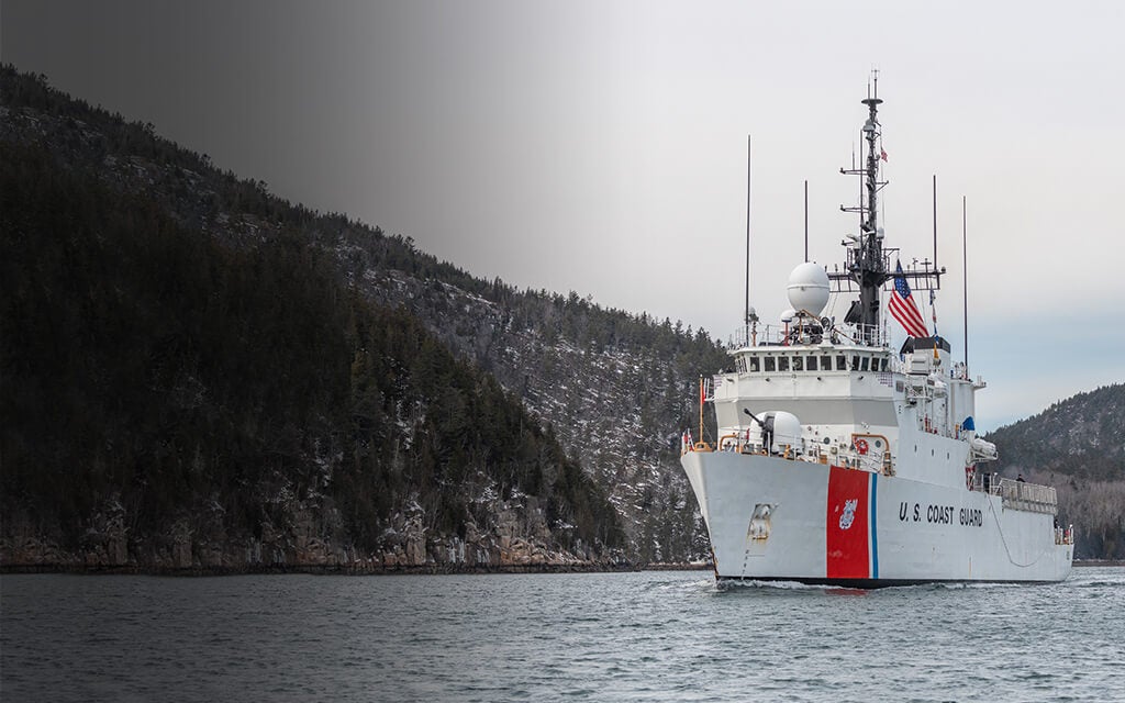 United States Coast Guard boat