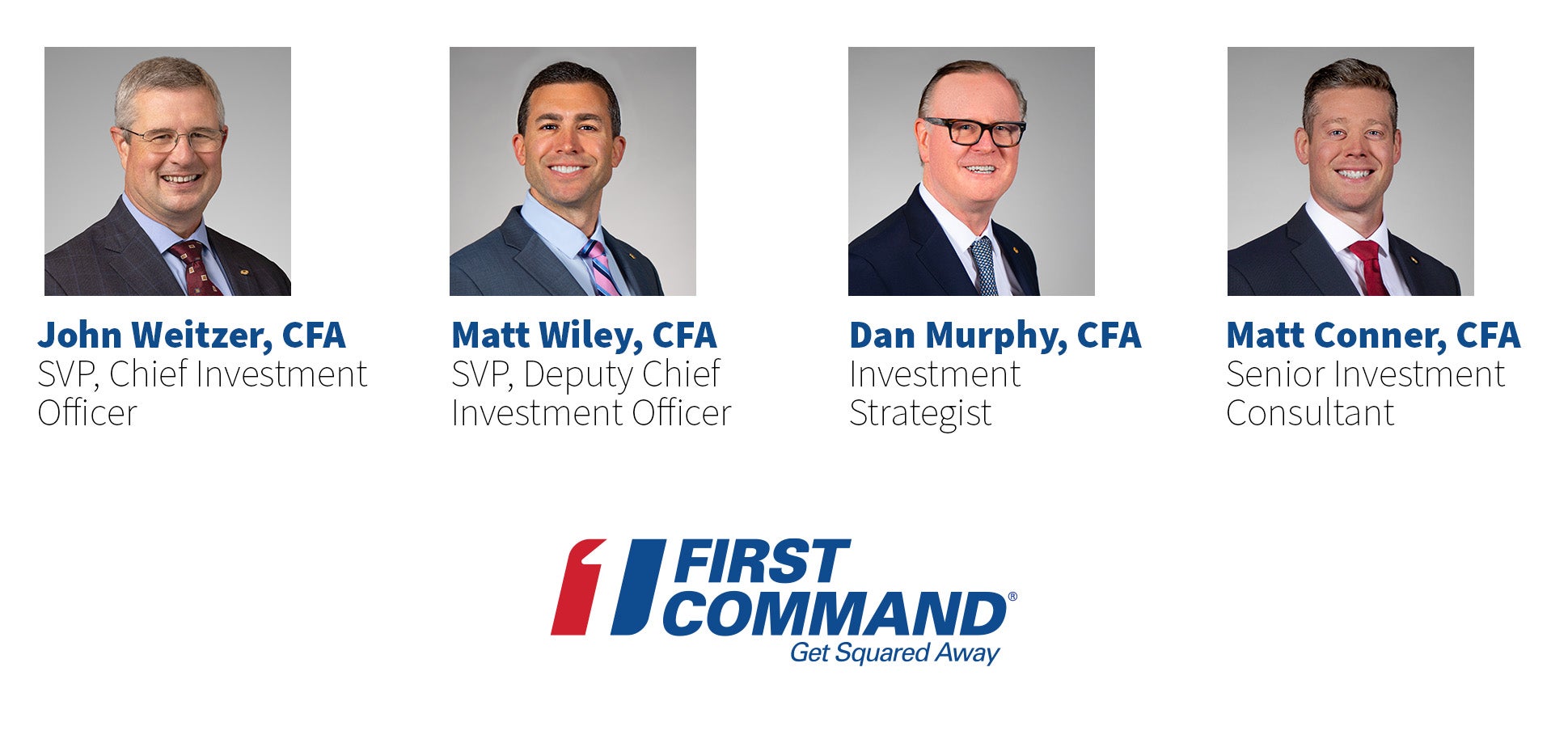 First Command's Investment Management Team, 2025