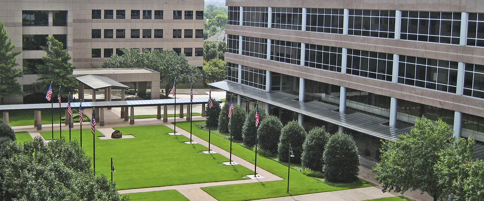 A view of the First Command head quarters in Fort Worth, Texas.