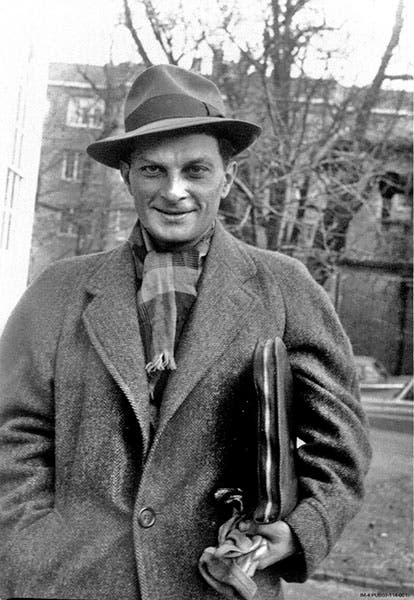Stanislaw Ulam at Los Alamos, ca 1945, photograph, Los Alamos National Laboratory (Wikimedia commons)