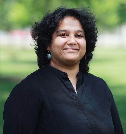Photo of Linda Hall Library fellow Ramya Swayamprakash