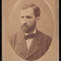 Portrait of Friedrich Miescher, photograph, 1878, Basel University Library (Wikimedia commons)