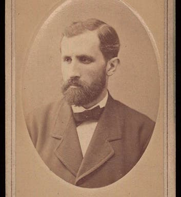 Portrait of Friedrich Miescher, photograph, 1878, Basel University Library (Wikimedia commons)