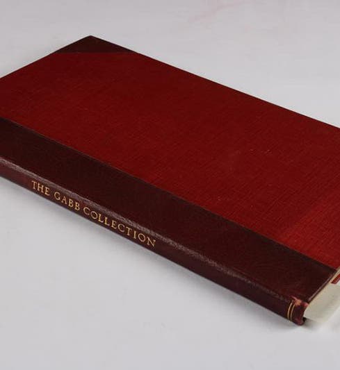 Catalog of the Gabb Collection of Instruments, presumably manuscript, prepared in 1942, Science Museum, London (collection.sciencemuseumgroup.org.uk)