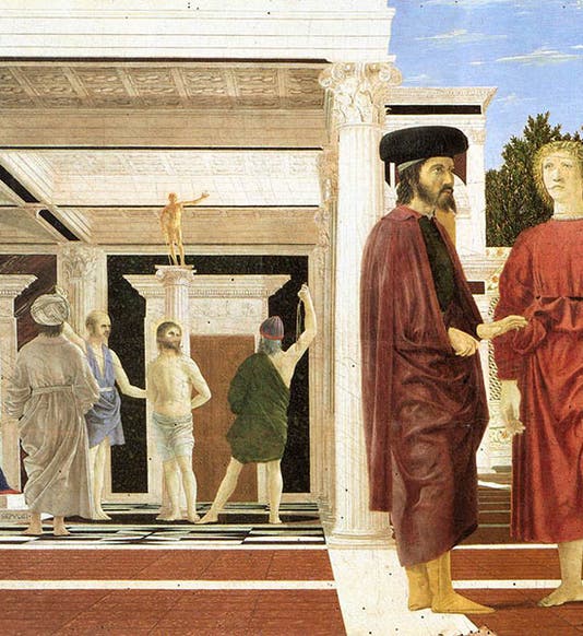 Piero della Francesca, <i>The Flagellation of Christ</i>, ca 1455-60 (Web Gallery of Art)