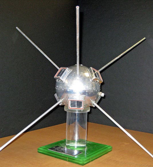 An early mock-up or replica of Vanguard 1, National Air and Space Museum, Smithsonian Institution, Washington, D.C. (airandspace.si.edu)