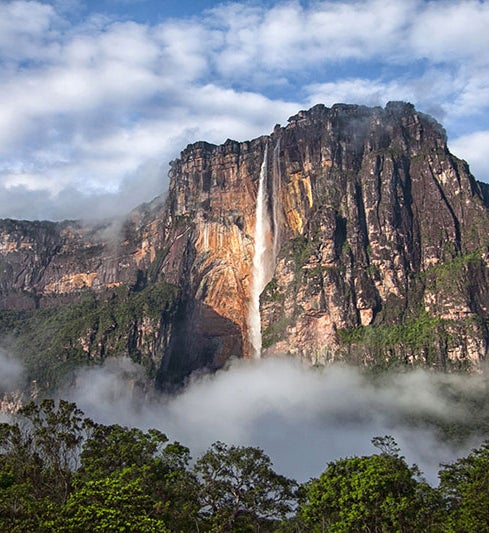 Angel Falls, Bolivar state, Venezuela, modern photo (chimuadventures.com)