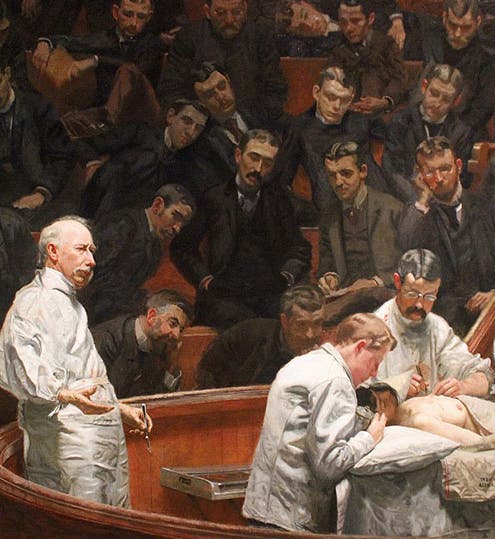 The Agnew Clinic, oil on canvas, by Thomas Eakins, 1889, University of Pennsylvania, Philadelphia (Wikimedia commons)