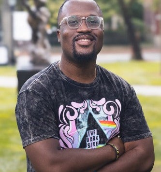 Photo of Linda Hall Library fellow Roman Johnson