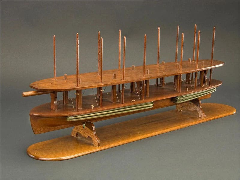 Replica of Lincoln’s patent model, now on display, in place of the fragile original, in the National Museum of American History, Smithsonian Institution, Washington, D.C. (smithsonianmag.com)