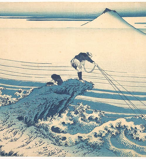 Kajikazawa in Kai Province, from the series Thirty-six Views of Mount Fuji, by Katsushika Hokusai, 1830-32, Metropolitan Museum of Art (metmuseum.org)