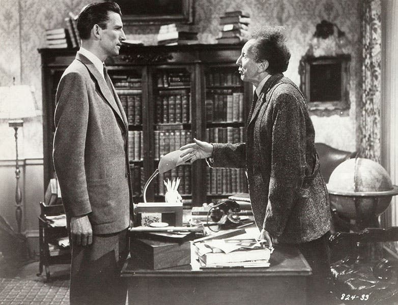 Klaatu and Professor Barnhardt (Theredlist.com)