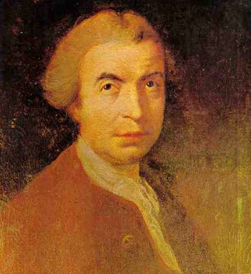 Portrait of Ruđer Josip Bošković, by Robert Edge Pine, 1760, location unknown (Wikimedia commons)