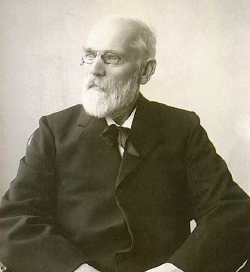 Portrait of an older Johannes Diderik Van der Waals, photograph (Wikimedia commons)