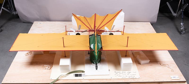 Model of William Samuel Henson’s Ariel, 1/20 scale, built by Paul Garber, 1921, National Air and Space Museum, Smithsonian Institution, Washington, D.C. (airandspace.si.edu)
