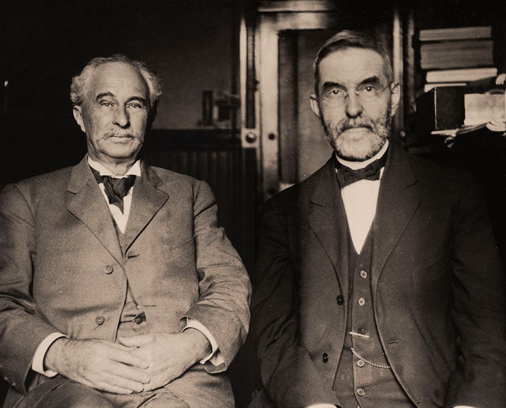 A.B. Nichols at his home in Philadelphia with his friend John C. Trautwine Jr., October 1911.
White American employees of the Panama Canal were granted six weeks of paid vacation each year, with the assumption that they would go home to the U.S. to recuperate and visit family.View in Digital Collection »