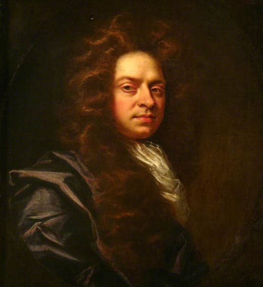 Portrait of William Cowper, by John Closterman, oil on canvas, undated, but before 1698, Hunterian Museum, Royal College of Surgeons, London (artuk.org)