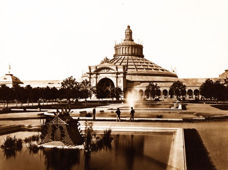 The Vienna Rotunde, designed and built by Russell for the Vienna World’s Fair, 1873 (Wikimedia commons)