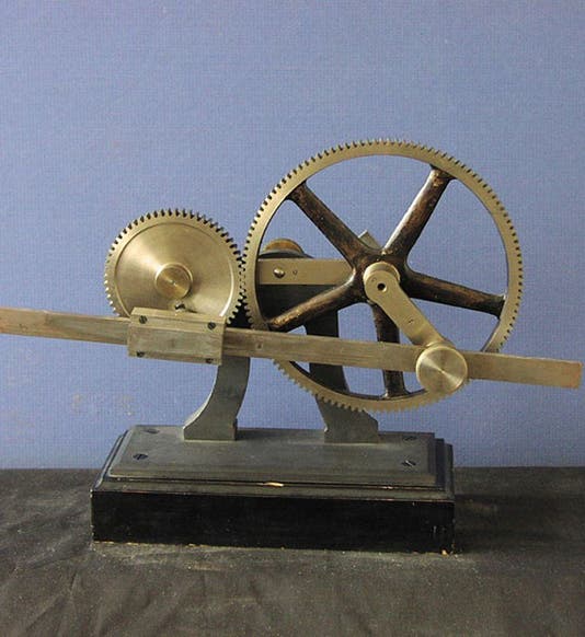 Reuleaux mechanism O03, slide-crank mechanism, 1882, Cornell University (digital.library.cornell.edu)
