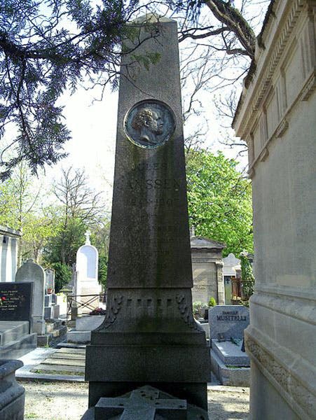 Grave and memorial stone of Jules Janssen, Pere Lachaise Cemetery, Paris (Wikimedia commons)