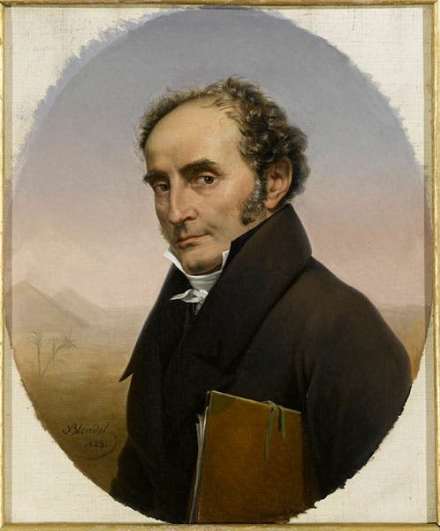 Portrait of Jean-Baptiste Lepère, oil on canvas, by Merry-Joseph Blondel, 1823, Louvre Museum, Paris (collections.louvre.fr)