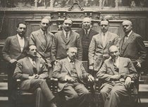 Mathematicians at the Lwów School of Mathematics, photograph, 1929; Hugo Steinhaus is seated at far left, Bhāvanā magazine, vol, 8 (4), Oct. 2024 (bhavana.org.in)