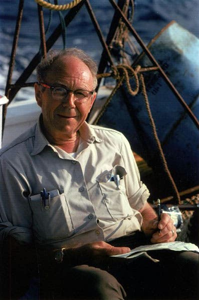 An older Harold Edgerton, relaxing at sea (edgerton-digital-collections.org at MIT)