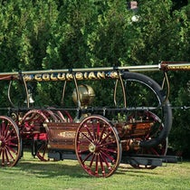 Button hand pumper, the “Columbian,” built 1868, sold at auction, 2012, for $115,500, RM Auctions/Sotheby’s (rmsothebys.com)