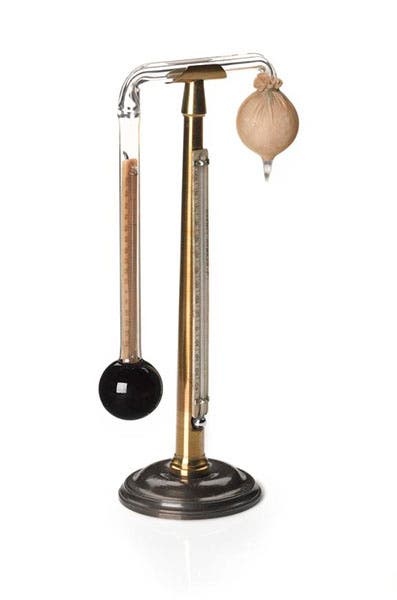 Daniell wet-bulb hygrometer (Science Museum, London)