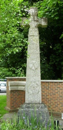 Memorial stone for John Lubbock, 1st Baron of Avebury, St Giles the Abbott Churchyard, Farnborough, Bromley, Greater London (findagrave.com)  