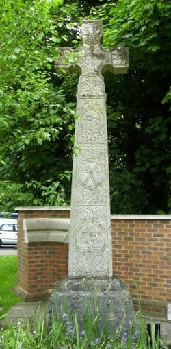Memorial stone for John Lubbock, 1st Baron of Avebury, St Giles the Abbott Churchyard, Farnborough, Bromley, Greater London (findagrave.com)
