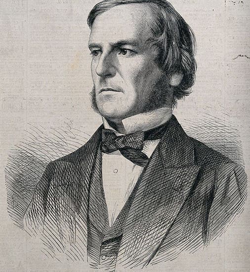 Portrait of George Boole, woodcut, ca 1865, Wellcome Collection (wellcomecollection.org)