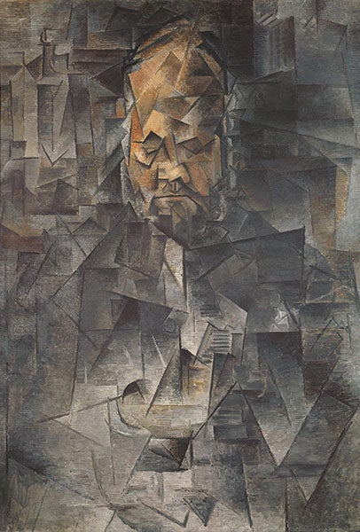Pablo Picasso, Portrait of Ambroise Vollard, spring of 1910 (Pushkin Museum, Moscow)