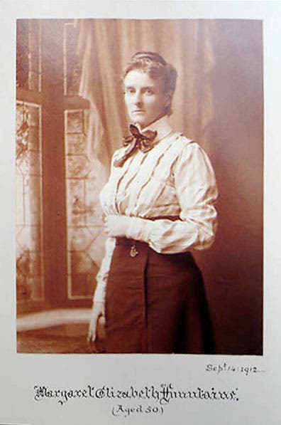 Portrait of Margaret Fountain, age 50, photograph (maikesmarvels.com)