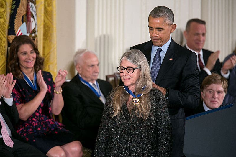 Margaret Hamilton receiving the Presidential Medal of Freedom from President Obama, Nov. 22, 2016 (Wikimedia Commons)