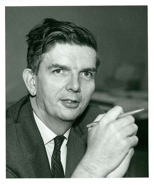 Portrait of Robert Dicke, photograph, undated (discovery.princeton.edu)
