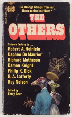 Front cover of <i>The Others</i>, edited by Terry Carr, 1969, containing Philip K. Dick’s “The Roog” (cornersbumped.com on ebay)