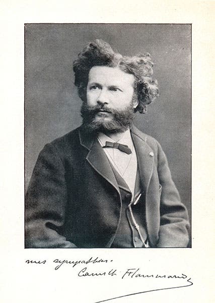 Portrait of Camille Flammarion, photograph, undated, Smithsonian Institution Libraries (library.si.edu)