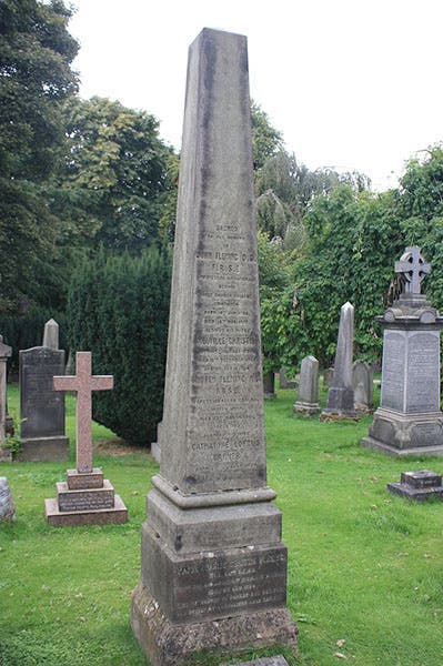 Tombstone of John and Melville Fleming, Dean Cemetery, Edinburgh (Wikipedia)