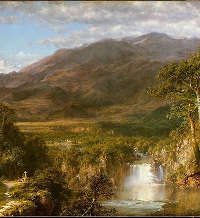 <i>Heart of the Andes</i>, oil painting by Frederic Church, 1859 (Metropolitan Museum of Art, New York)