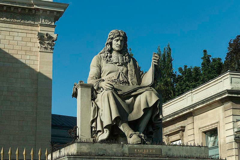 Statue of Jean-Baptiste Colbert, Palais Bourbon, Paris (Wikimedia commons)