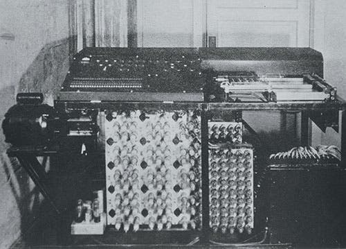 Photo of original Atanasoff computer (Iowa State University)