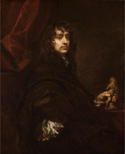 Self-portrait of Peter Lely, oil on canvas, ca 1660, National Portrait Gallery, London (npg.org.uk)